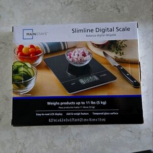 Slimline digital Food Scale